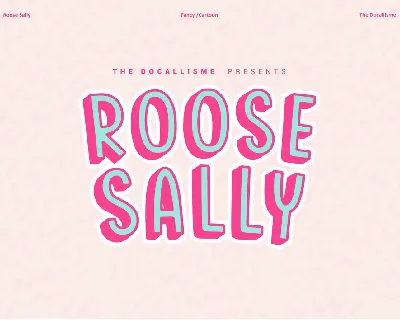 Roose Sally font
