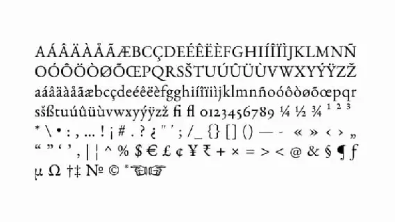 Benne Serif font