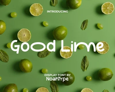 Good Lime font