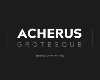 Acherus Family font