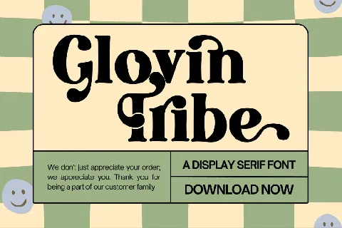 Glovin Tribe font