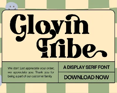 Glovin Tribe font