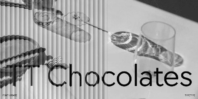 TT Chocolates Trial font