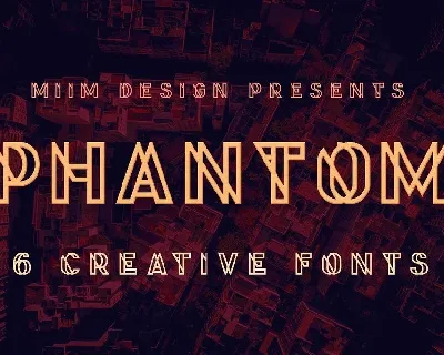 Phantom Display Free font