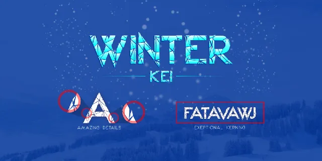 Winter Kei font