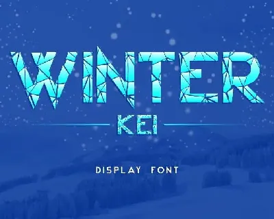 Winter Kei font