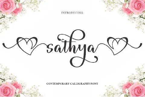 Sathya Script font