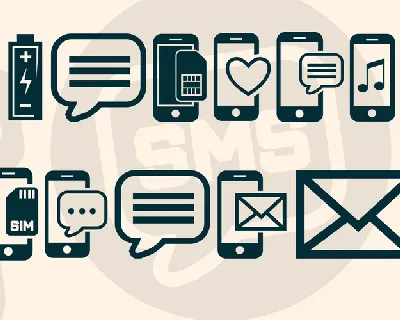 Mobile Icons font