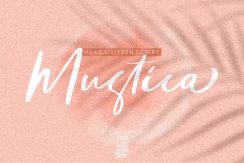 Mustica Handwritten Script font
