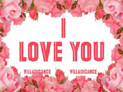 Villadicance Display font