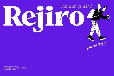 JT Rejiro font