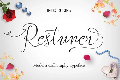 Restuner Script Free font