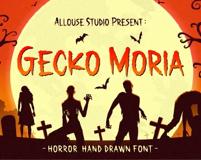 Gecko Moria Demo font