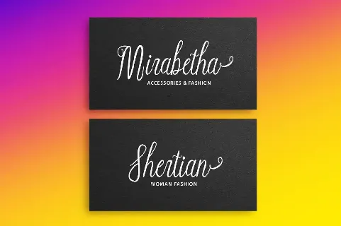 Werdhian Script font