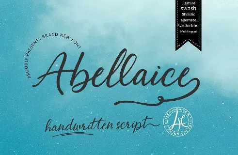 Abellaice font