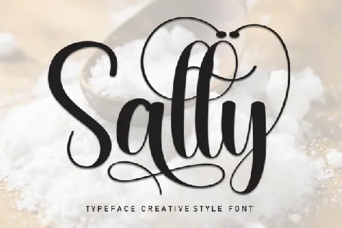 Salty Script font