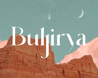 Buljirya font