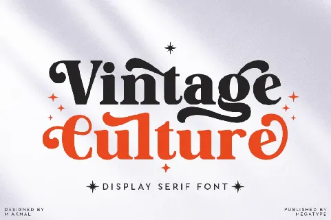 Vintage Culture font