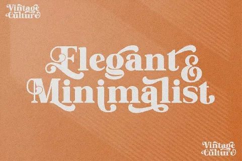 Vintage Culture font