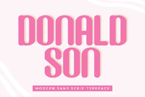 Donaldson font