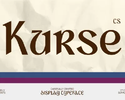 CS Kurse font