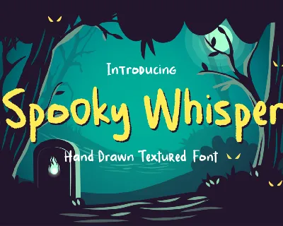 Spooky Whisper Demo font