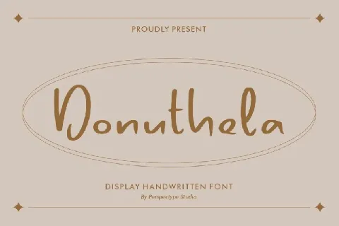 Donuthela font