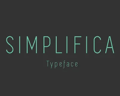 Simplifica font