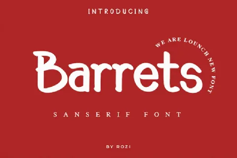 Barrets font