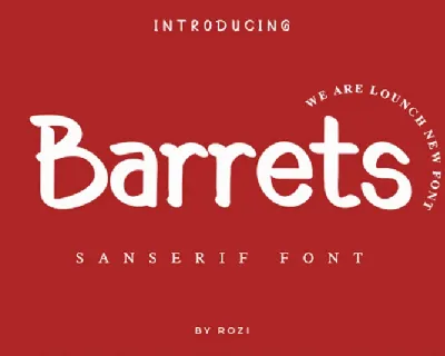 Barrets font