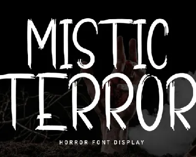 Mistic Terror Script font