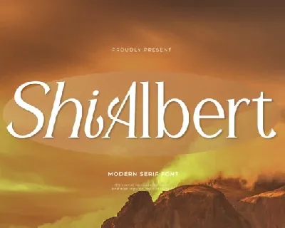 Shialbert font