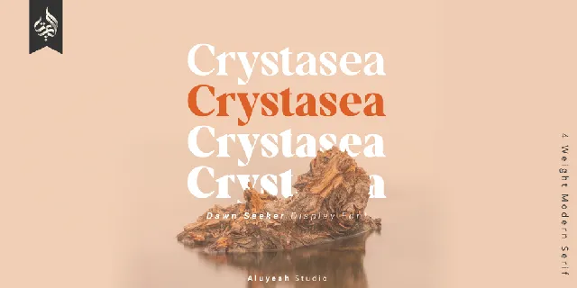 Crystasea font