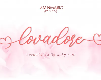 lovadore font