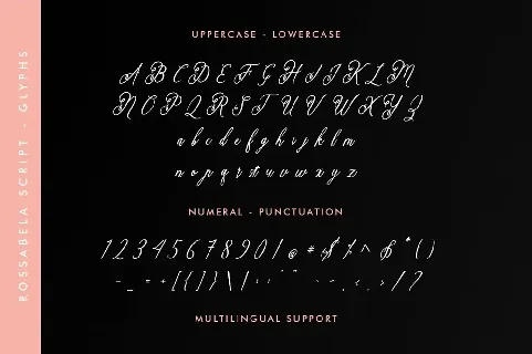 Rossabela Script font