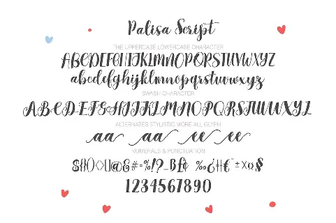 Palisa Script font