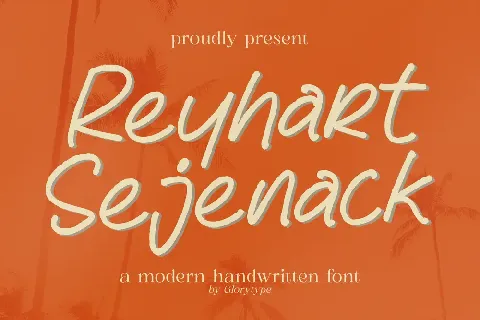 Reyhart Sejenack font