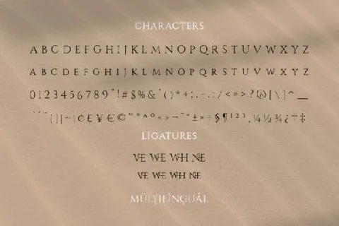Rosvelit Serif Family font