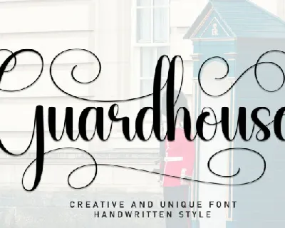 Guardhouse Script font