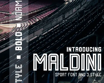 MALDINI font