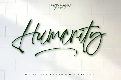 Humanity font