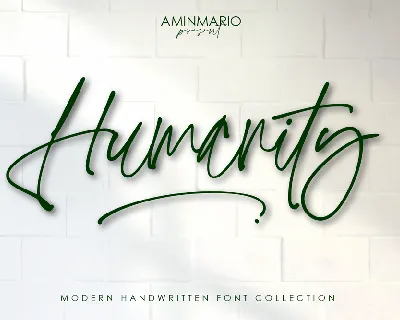 Humanity font