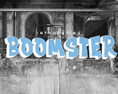 BOOMSTER font