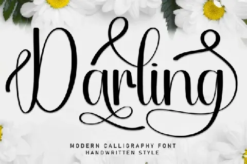 Darling Script Typeface font
