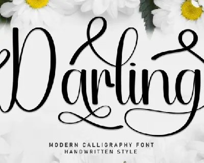 Darling Script Typeface font