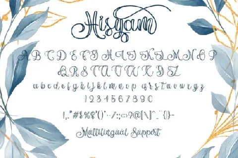 Hisyam Personal Use Only font