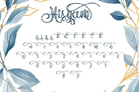 Hisyam Personal Use Only font