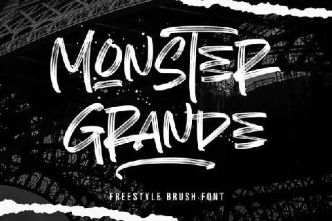 Monster Grande font