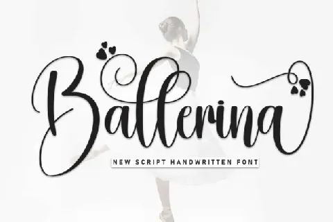 Ballerina Script font