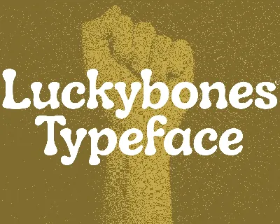 Luckybones Typeface font